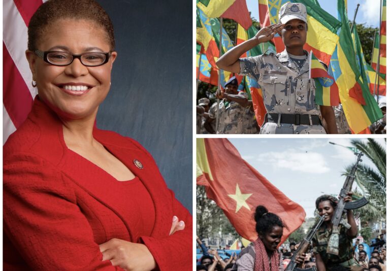Karen Bass Ethiopia
